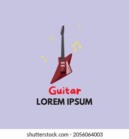 Guitar music electric Gutar chord