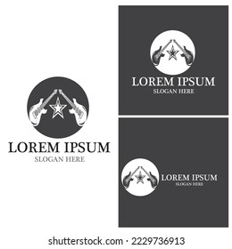 Guitar Music Icon And Symbol Vector Template