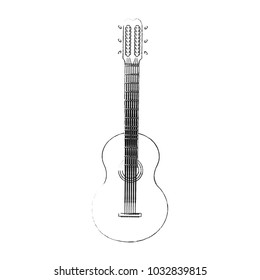 Guitar music instrument