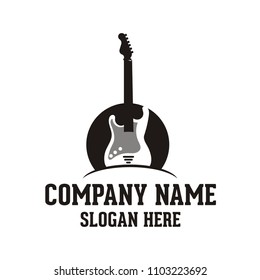 guitar music logo