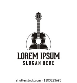 guitar music logo