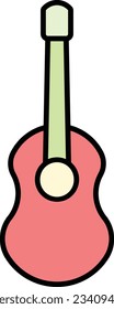 guitar music musical instrument musician Outline