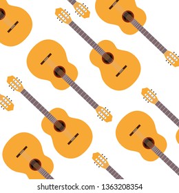 guitar musical instrument pattern