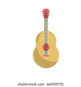 guitar musical instrument to play music