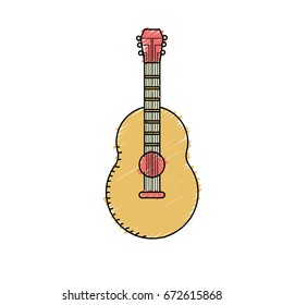 guitar musical instrument to play music