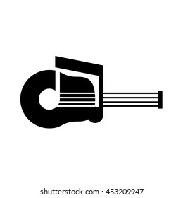 Guitar and Musical Notes