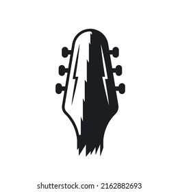 guitar neck  icon  vector illustration design template