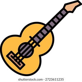 Guitar New Creative Icon Design Vector