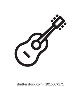 guitar outline icon