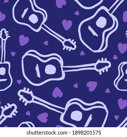 guitar patterns for backgrounds and textiles.