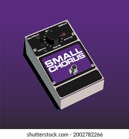 guitar pedal chorus modulation effect