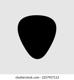 Guitar Pick flat vector icon. trendy style illustration on white background..eps