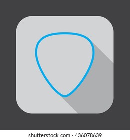guitar pick icon
