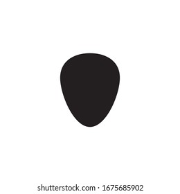 Diseño de icono de selección de guitarra aislado en fondo blanco. Ilustración del vector