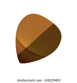 Guitar pick isolated
