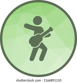 Guitar Player Icon