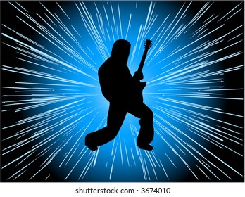 Guitar Player - Solo Decor