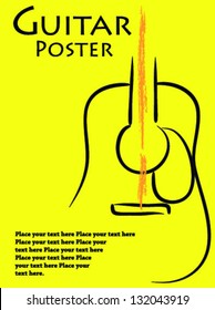 Guitar Poster
