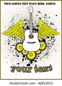 guitar poster