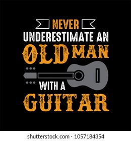 Guitar Saying & quotes. Cooler Dad. 100% vector ready for print, Best for t-shirt, sticker, poster/frame, mug, Pillow, phone & laptop cases.