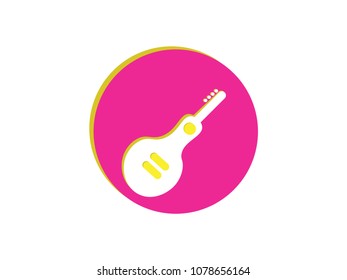 Guitar simple icon