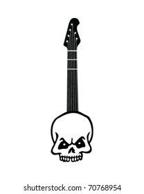 Guitar Skull