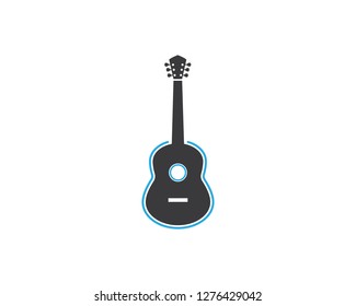 Guitar symbol illustration