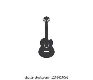 Guitar symbol illustration