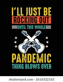 Guitar T shirt Design n art