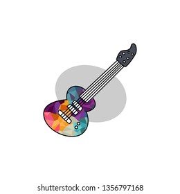 guitar theme vector art