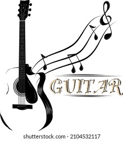 A guitar with a tone staircase