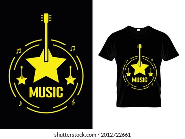 Guitar Tshirt design for everyone