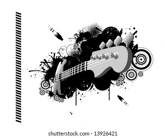 guitar vector