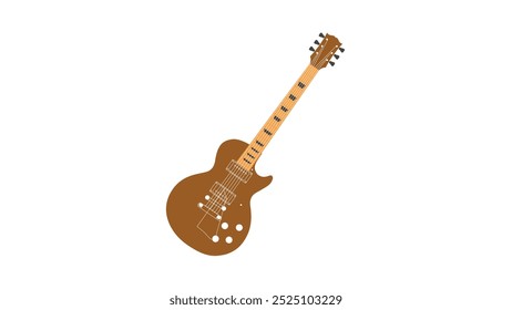 Guitar vector Design: Elegant Guitar Vector Design 