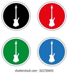 Guitar - vector icon