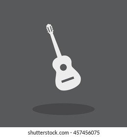 Guitar vector icon.