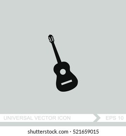 Guitar vector icon.