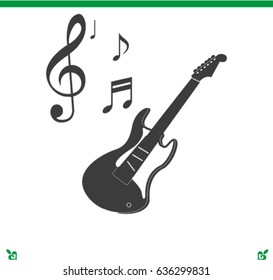 Guitar vector icon