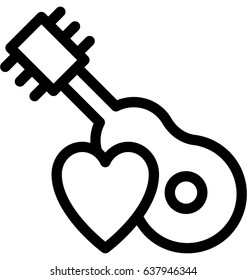 Guitar Vector Icon