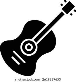 Guitar vector icon. Can be used for printing, mobile and web applications.