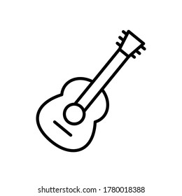 Guitar Vector Icon Design Illustration