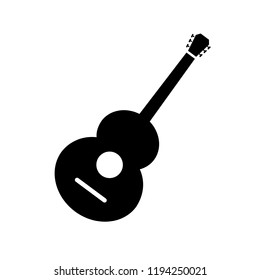 guitar vector icon flat design on white background,esp10