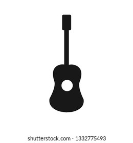 Guitar vector icon flat music