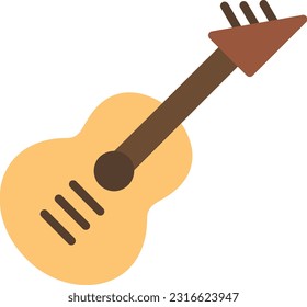 Guitar Vector Icon Flat Style