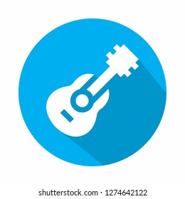 Guitar vector icon illustration