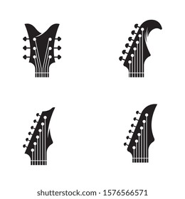Guitar vector icon illustration design template