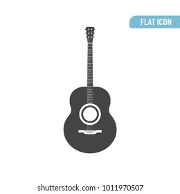 Guitar vector icon illustration flat design