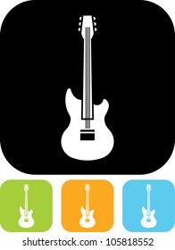 Guitar - Vector icon isolated