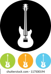 Guitar - Vector icon isolated