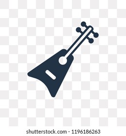 Guitar vector icon isolated on transparent background, Guitar transparency concept can be used web and mobile
